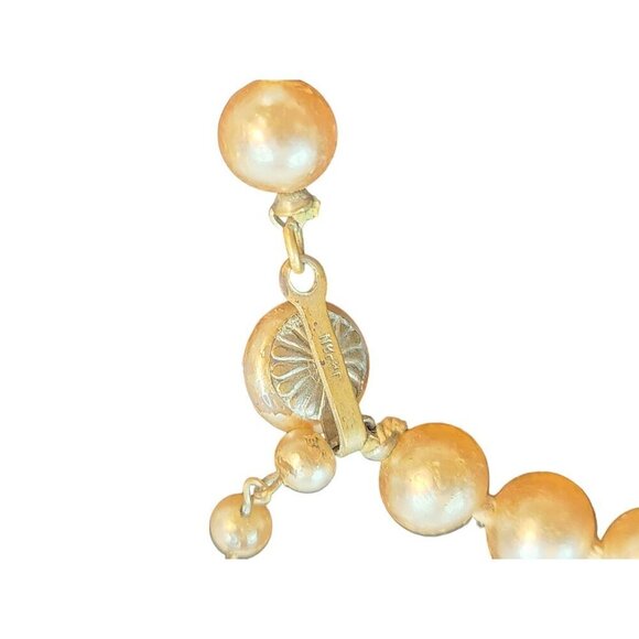 Faux Pearl Necklace Lot  - Classic & Unique Designs Multi-Strand & Single-Strand - Picture 12 of 16